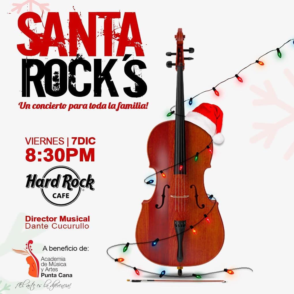 Santa Rock’s: concierto a beneficio del programa educativo